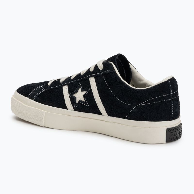 Converse One Star Academy Pro children's trainers black/egret/egret 3