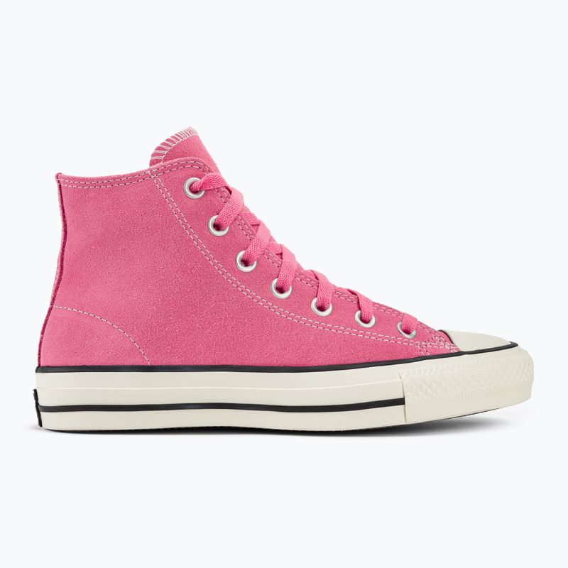 Converse Chuck Taylor All Star Pro Suede Hi oops pink/egret/black trainers 2