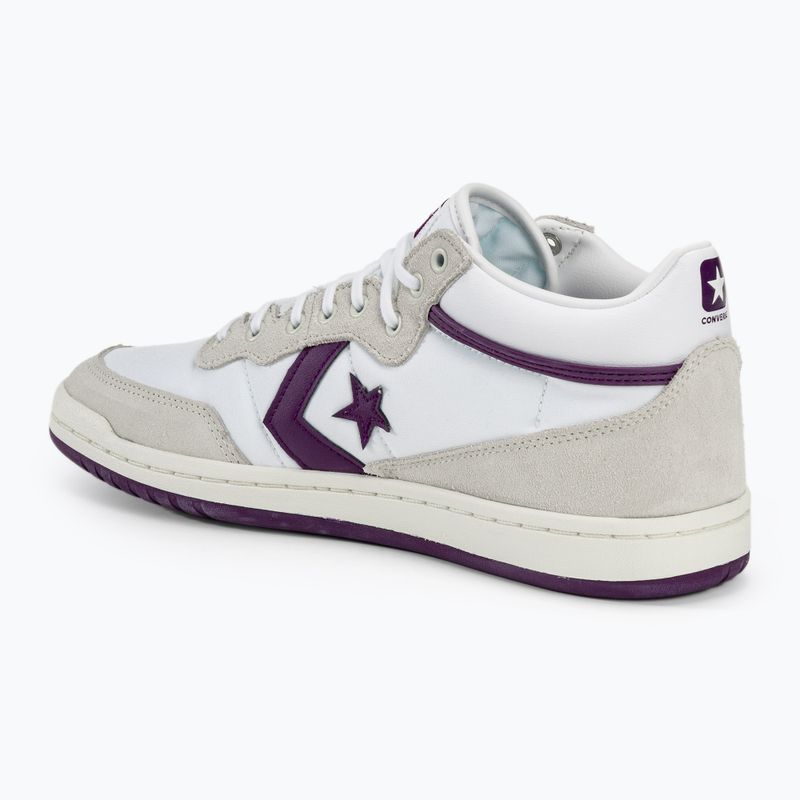 Converse Cons Fastbreak Pro Suede Nylon white/vaporous gray/purple shoes 3