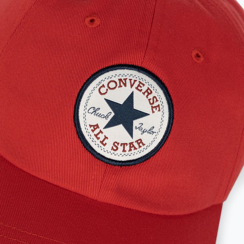 Converse All Star Patch Baseball cap converse red 4