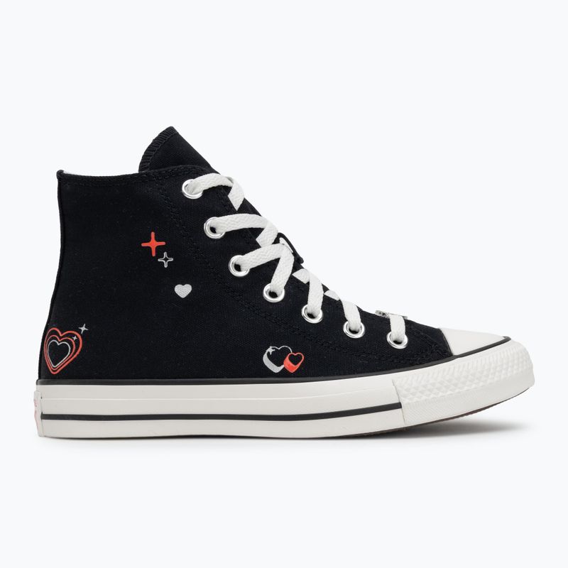 Converse Chuck Taylor All Star Y2K Heart black/vintage white/fever dream women's trainers 2