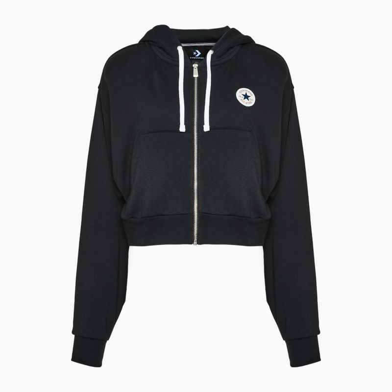 Women's Converse Retro Full-Zip Hoodie converse black