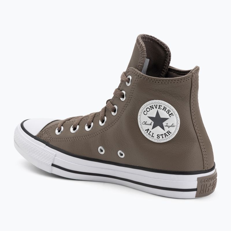 Trainers Converse Chuck Taylor All Star Faux Leather Hi classic taupe/dark matter 3