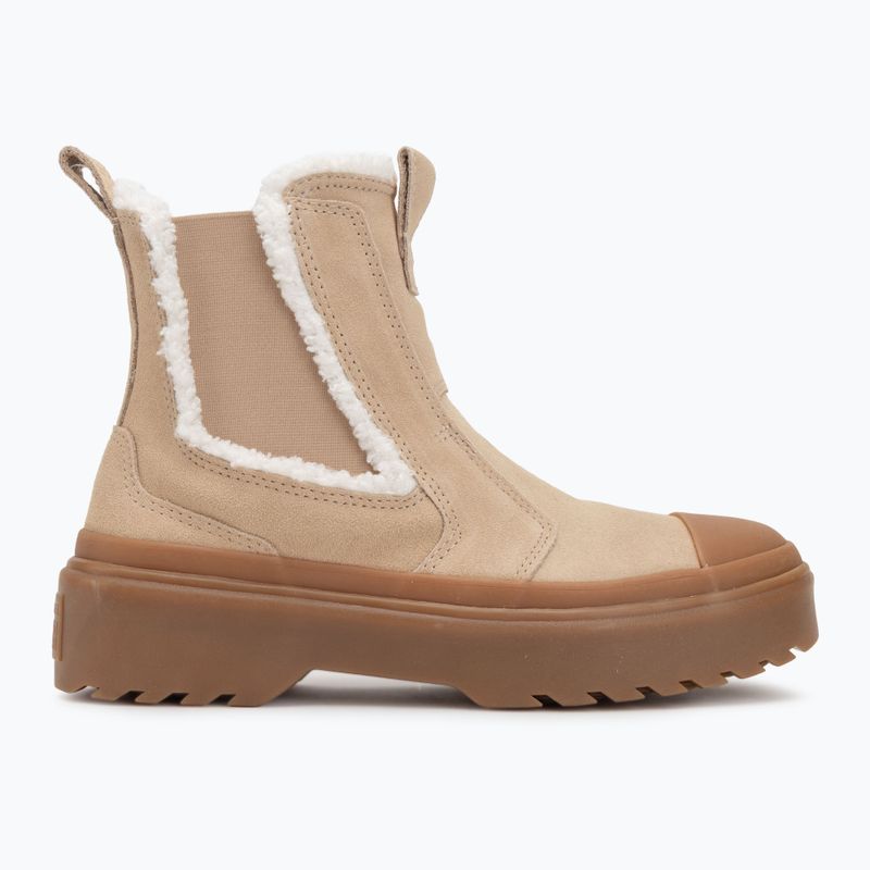 Women's shoes Converse Chuck Taylor All Star Chelsea Lugged Suede warm quarry/egret/gum 2