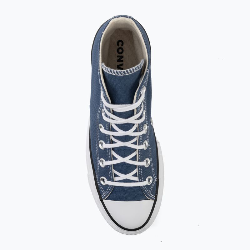 Women's trainers Converse Chuck Taylor All Star Lift Hi slacker blue/whie/black 5