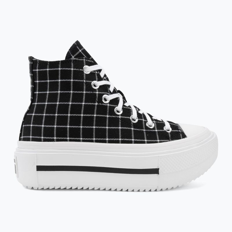 Women's trainers Converse Chuck Taylor All Star Lift Double Stack Hi black/white 2