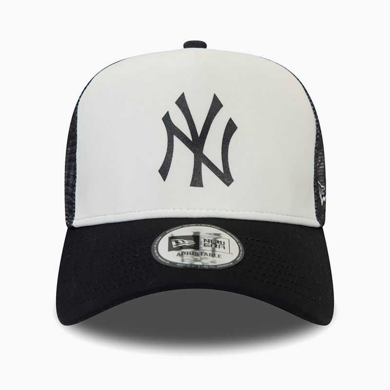 New Era Team Block Trucker cap NYY black/white 3