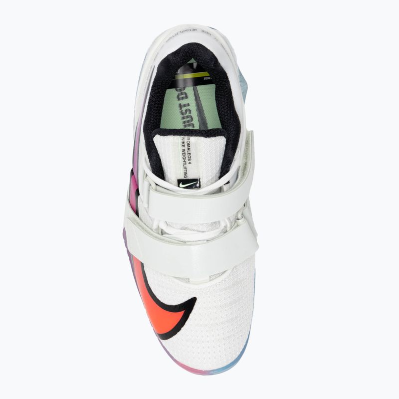 Nike Romaleos 4 Limited Edition weightlifting shoes pale ivory/bright crimson/hyper purple 5