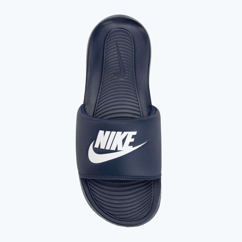 Men's slides Nike Victori One Slide midnight navy/midnight navy/white 5