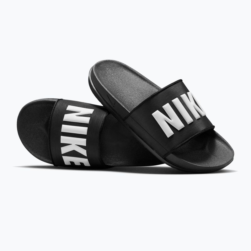 Men's flip-flops Nike Offcourt black/black/white 3