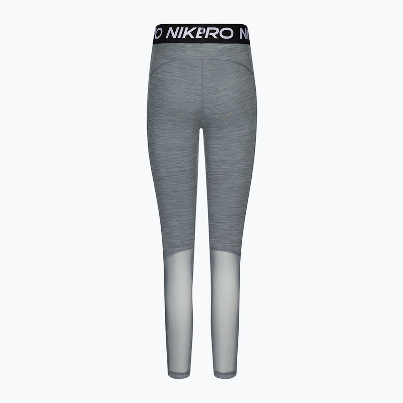 Women's leggings Nike Pro 365 Tight smoke gray/htr/black/white 2