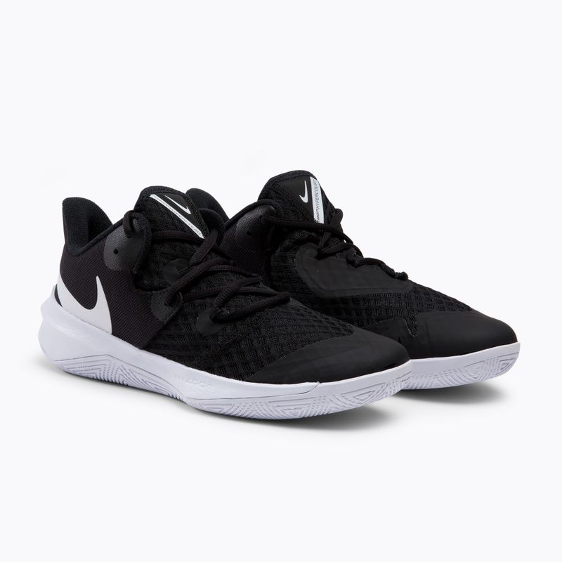 Nike Zoom Hyperspeed Court volleyball shoes black/white 4