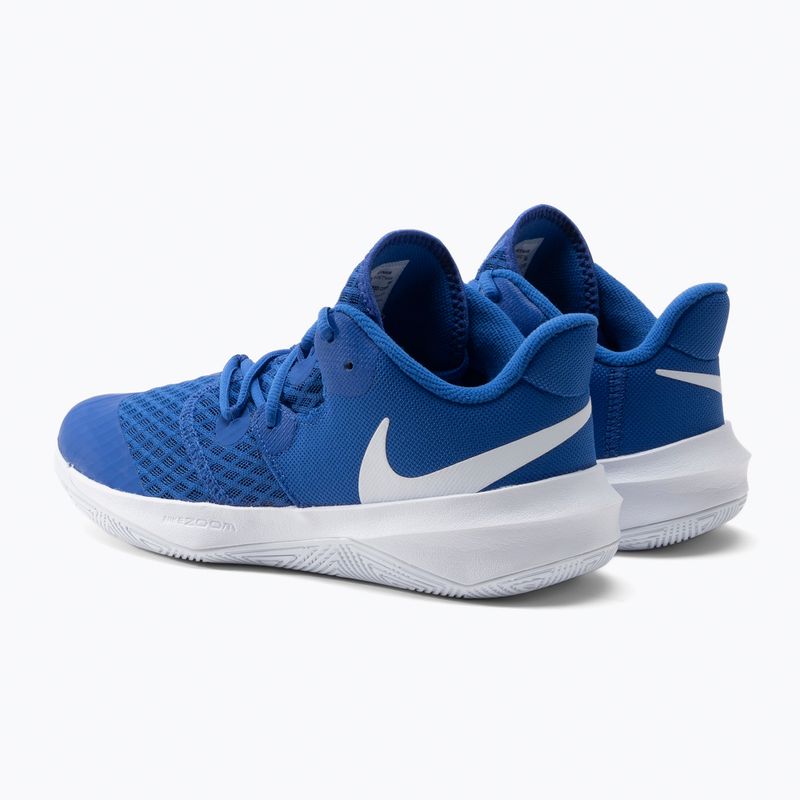 Nike Zoom Hyperspeed Court royal/white volleyball shoes 3