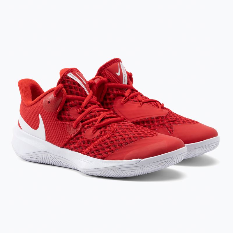Nike Zoom Hyperspeed Court volleyball shoes red/white 5