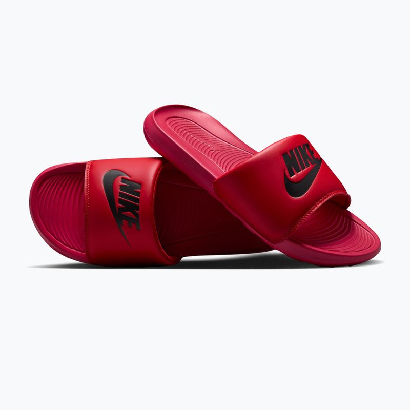 Menʼs Nike Victori One Slide university red/university red/black 6