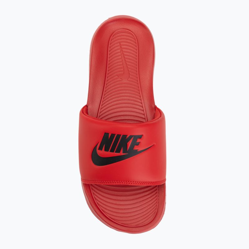 Men's slides Nike Victori One Slide university red/university red/black 5