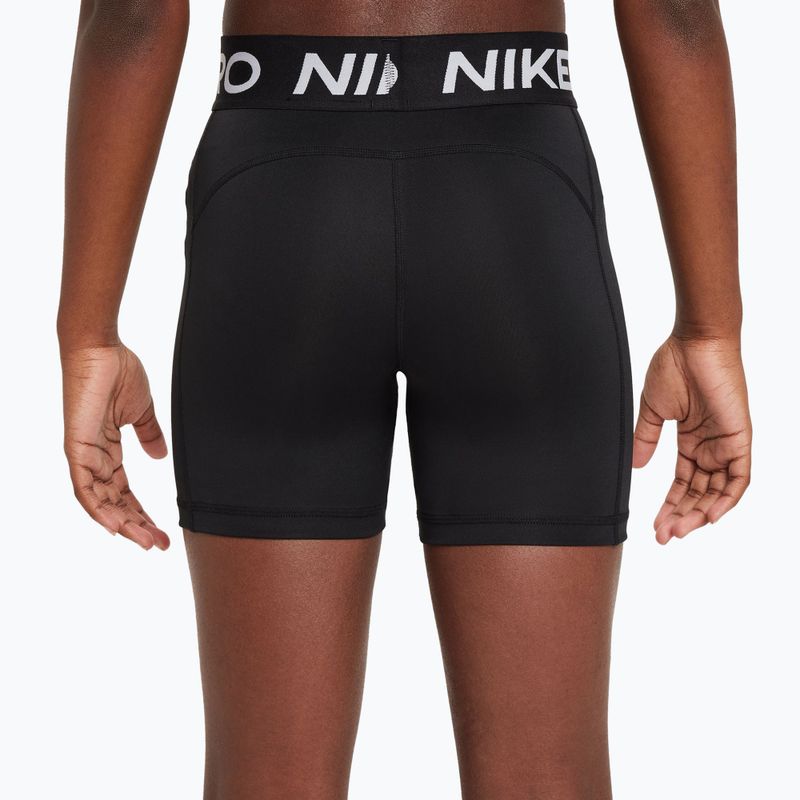 Children's shorts Nike Pro black/white 3