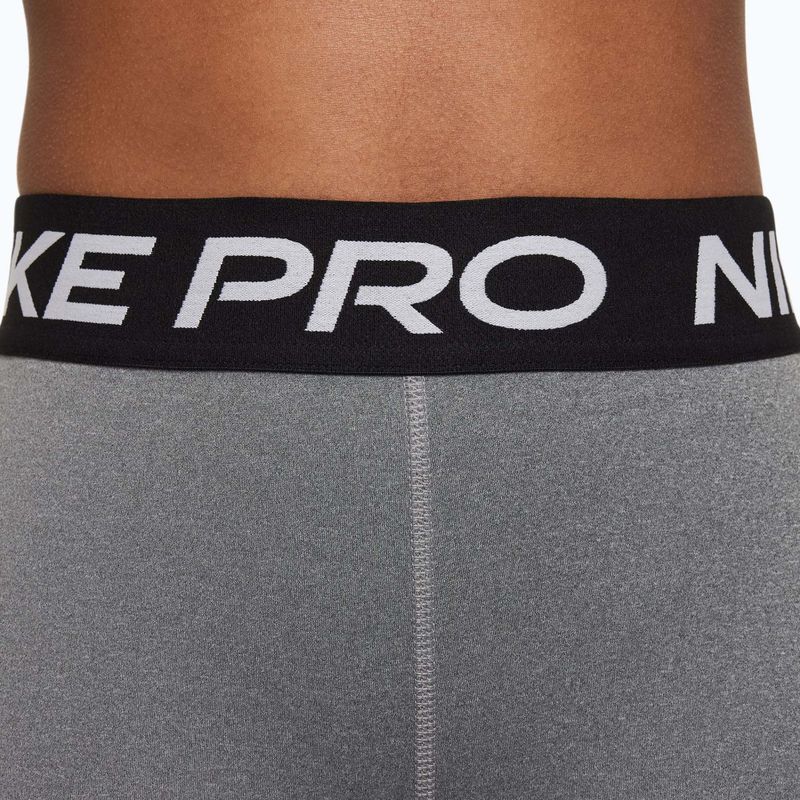 Children's shorts Nike Pro carbon heather/white 6