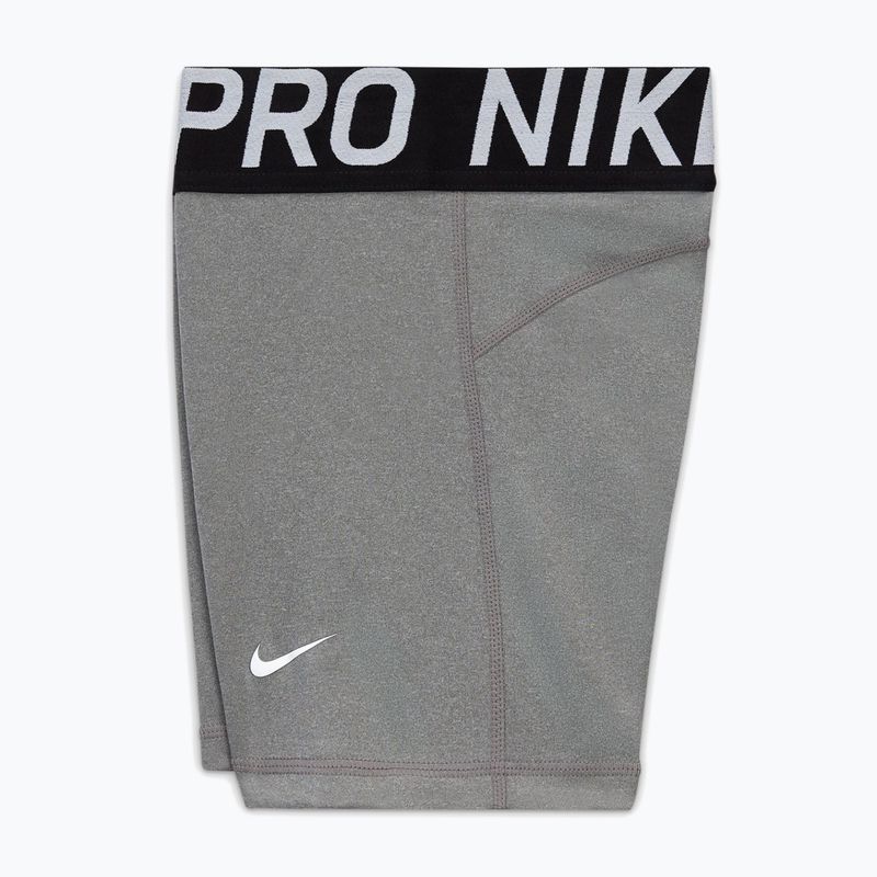 Children's shorts Nike Pro carbon heather/white 7