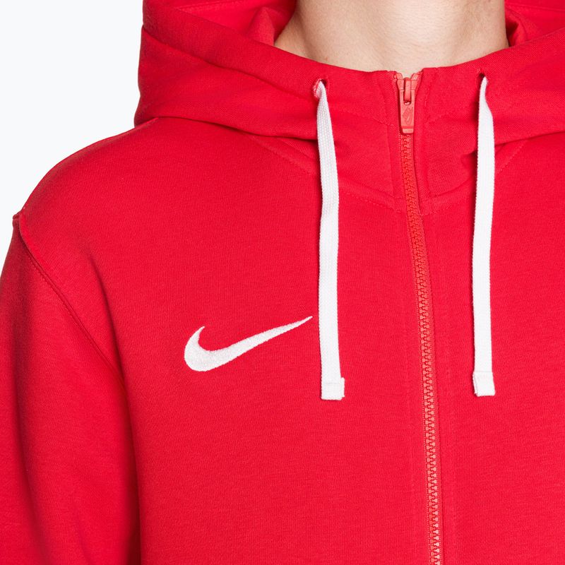 Men's Nike Park 20 Full Zip Hoodie university red/white/white 3