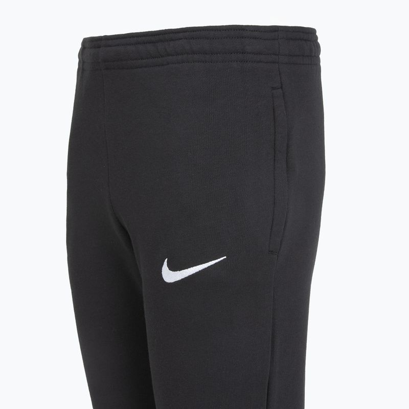 Nike Park 20 children's trousers black/white/white 3