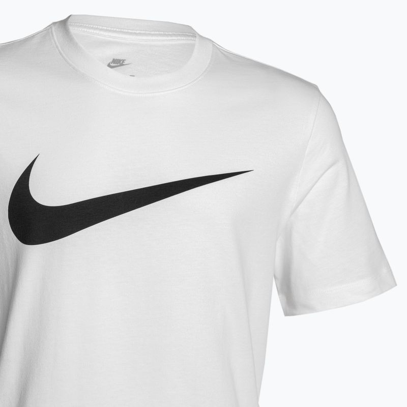 Men's Nike Sportswear Swoosh white/black T-shirt 3