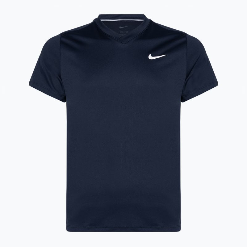 Men's Nike Court Dri-FIT Victory obsidian/obsidian/white tennis shirt