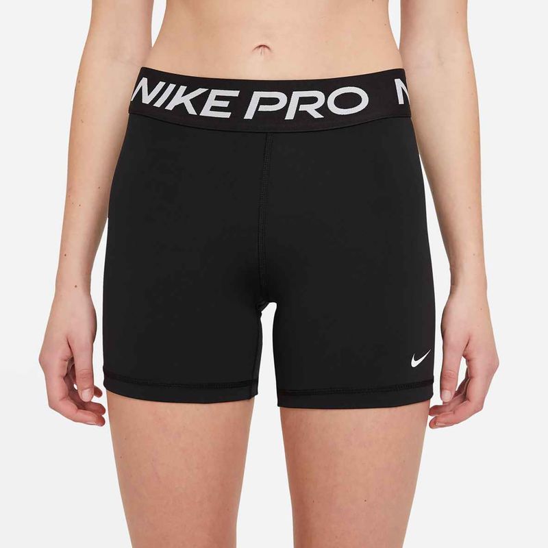 Women's training shorts Nike Pro 365 5" black/white 3