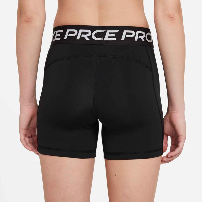 Women's training shorts Nike Pro 365 5" black/white 4