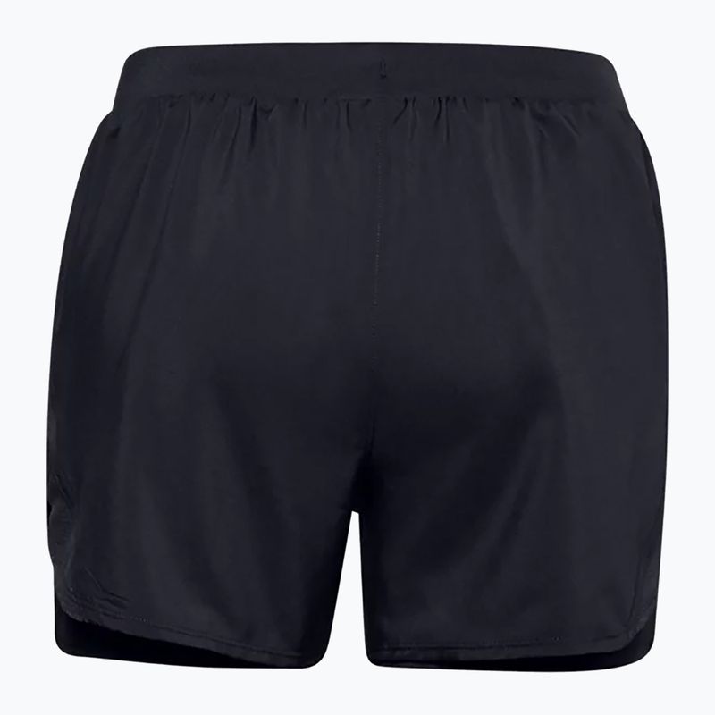 Under Armour Fly By 2.0 2N1 women's running shorts black 1356200 2