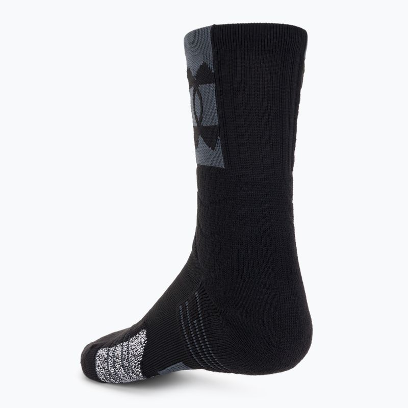 Under Armour Playmaker Mid-Crew sports socks black 1356615 2