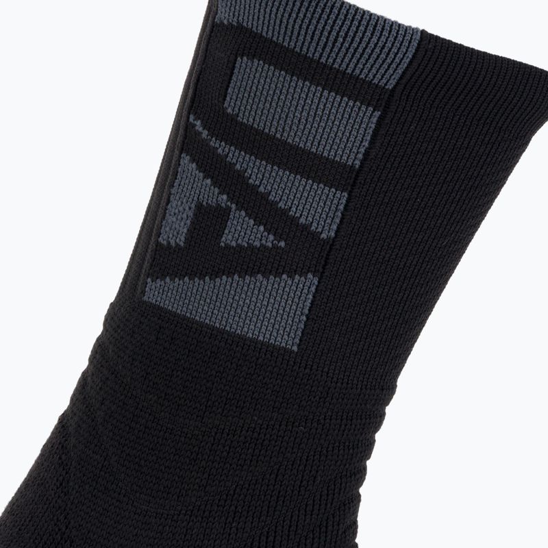 Under Armour Playmaker Mid-Crew sports socks black 1356615 3