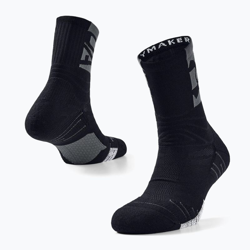 Under Armour Playmaker Mid-Crew sports socks black 1356615 4