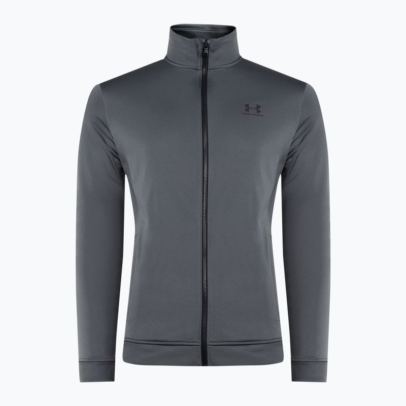 Under Armour Sportstyle Tricot grey men's training sweatshirt 1329293