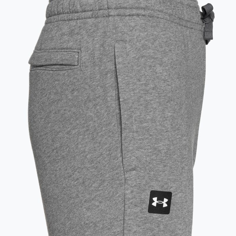 Under Armour men's training trousers Rival Fleece Joggers grey 1357128 7