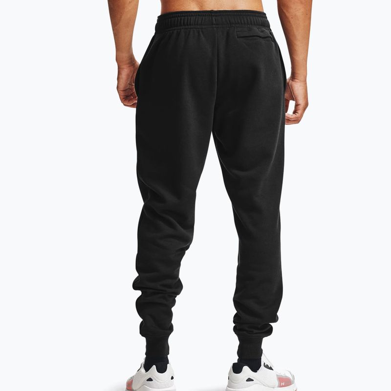Under Armour men's training trousers Rival Fleece Joggers black 1357128 2