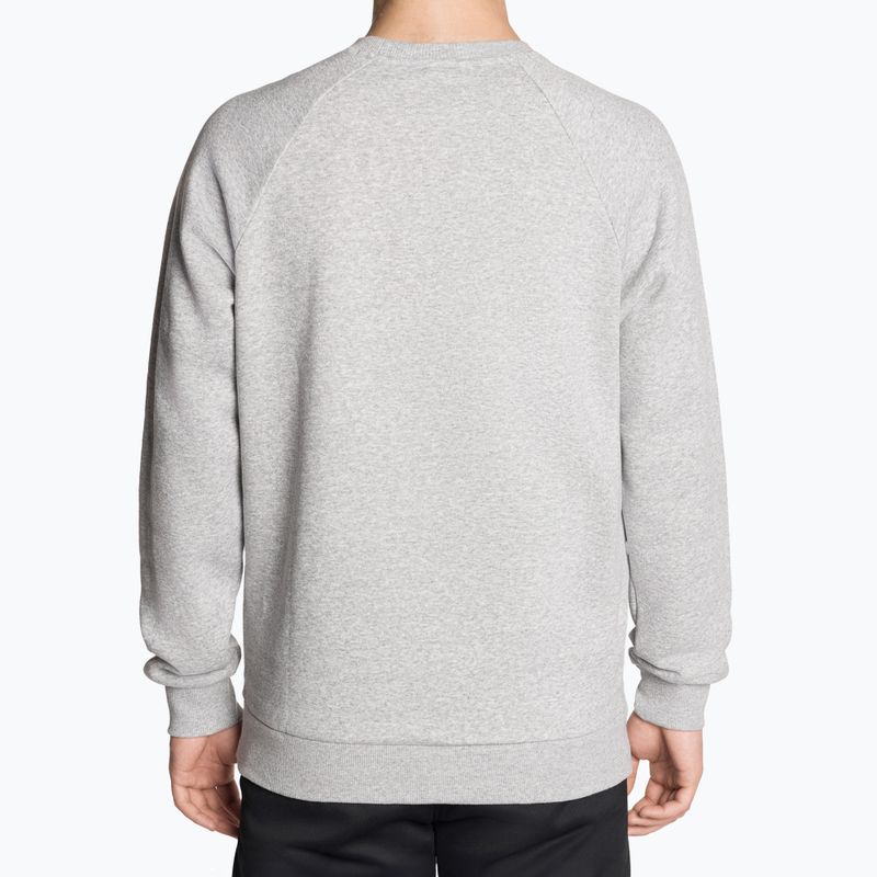 Men's Under Armour Rival Fleece Crew mod gray light heather/black 2