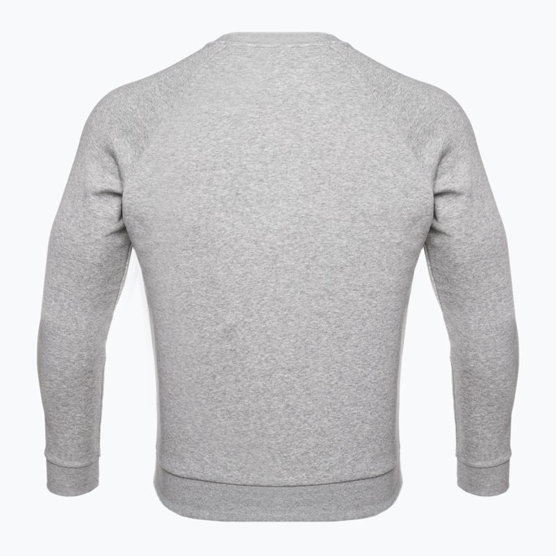 Men's Under Armour Rival Fleece Crew mod gray light heather/black 6