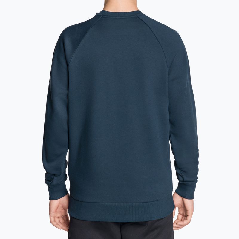 Men's Under Armour Rival Fleece Crew navy blue 4