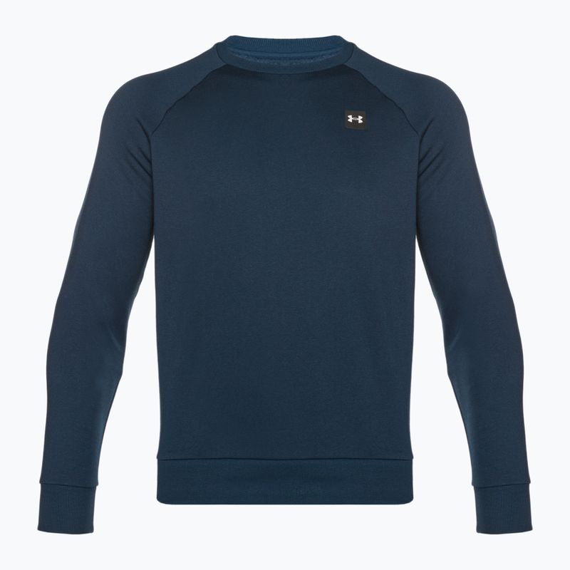 Men's Under Armour Rival Fleece Crew navy blue 9