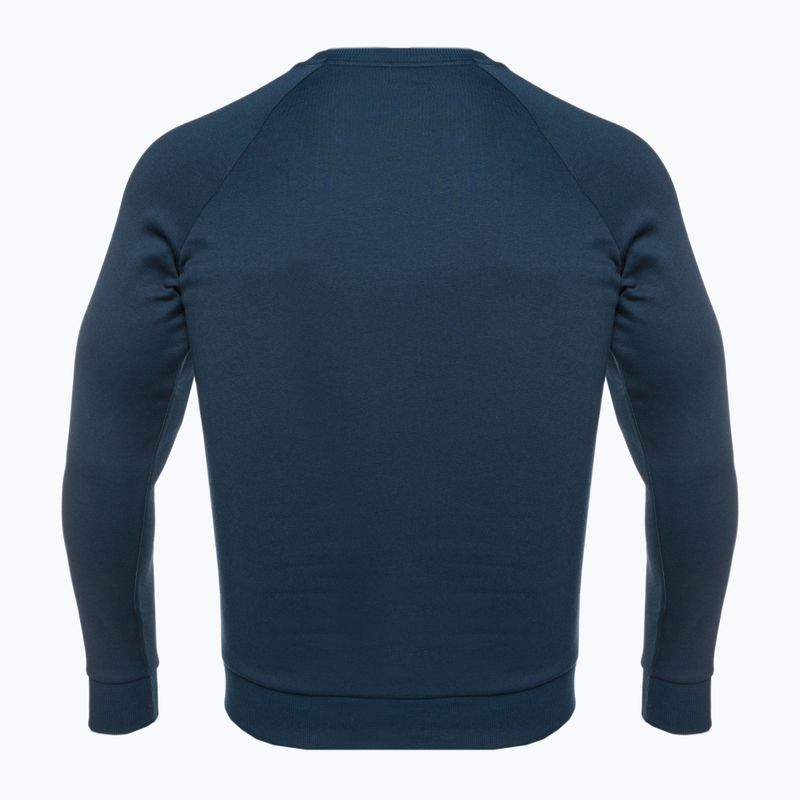 Men's Under Armour Rival Fleece Crew navy blue 10