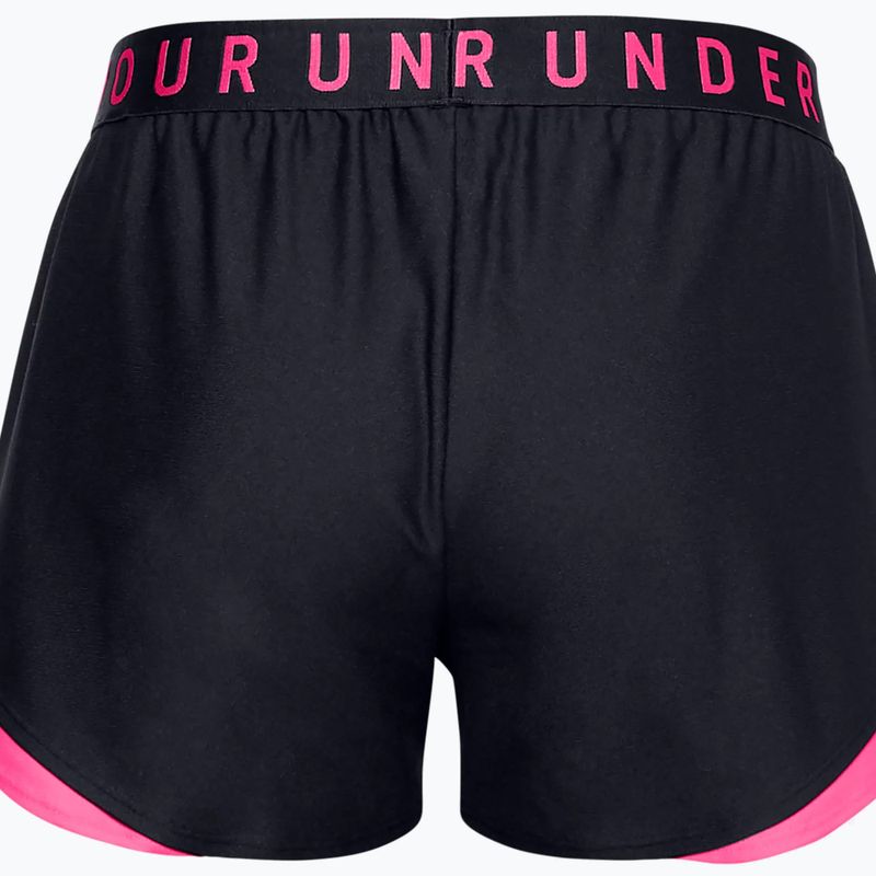 Under Armour Play Up 3.0 women's training shorts black/pink 1344552 4