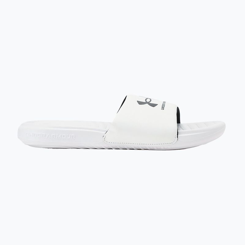 Under Armour Ansa Fix SL men's flip-flops white/white/black 7