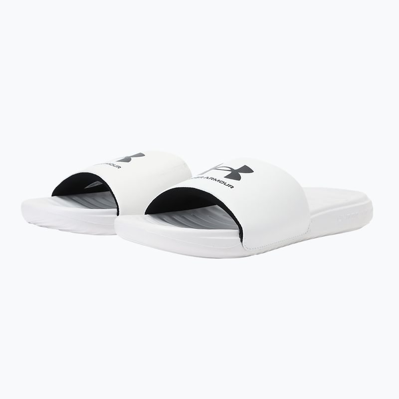 Under Armour Ansa Fix SL men's flip-flops white/white/black 9