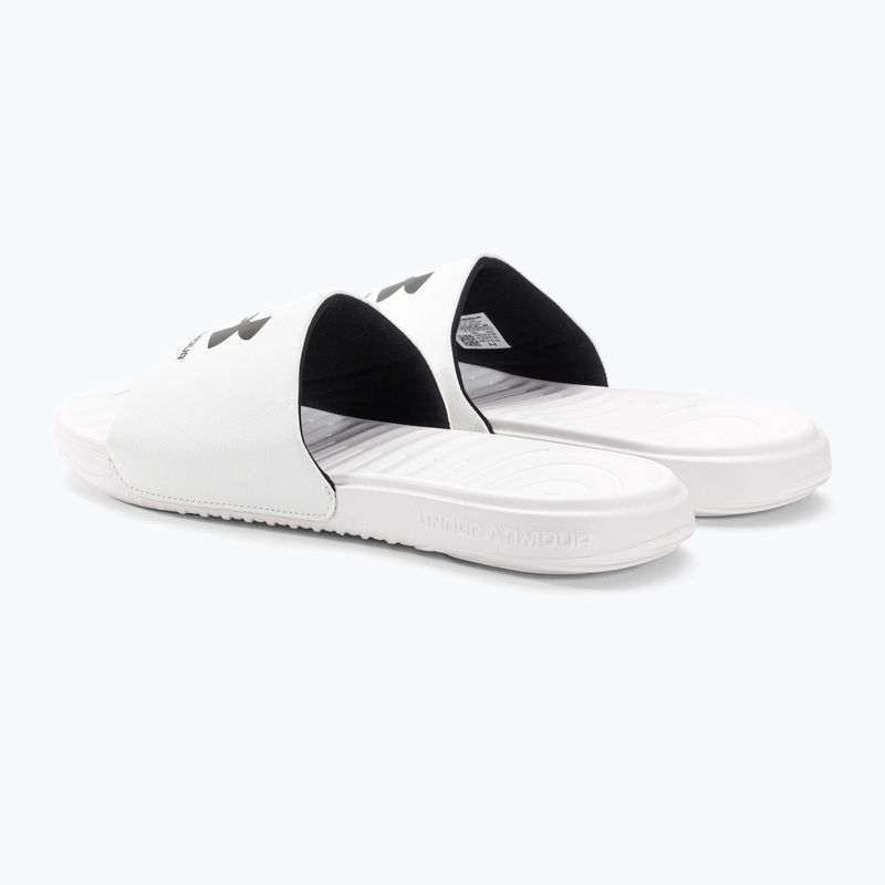 Under Armour Ansa Fix SL men's flip-flops white/white/black 3