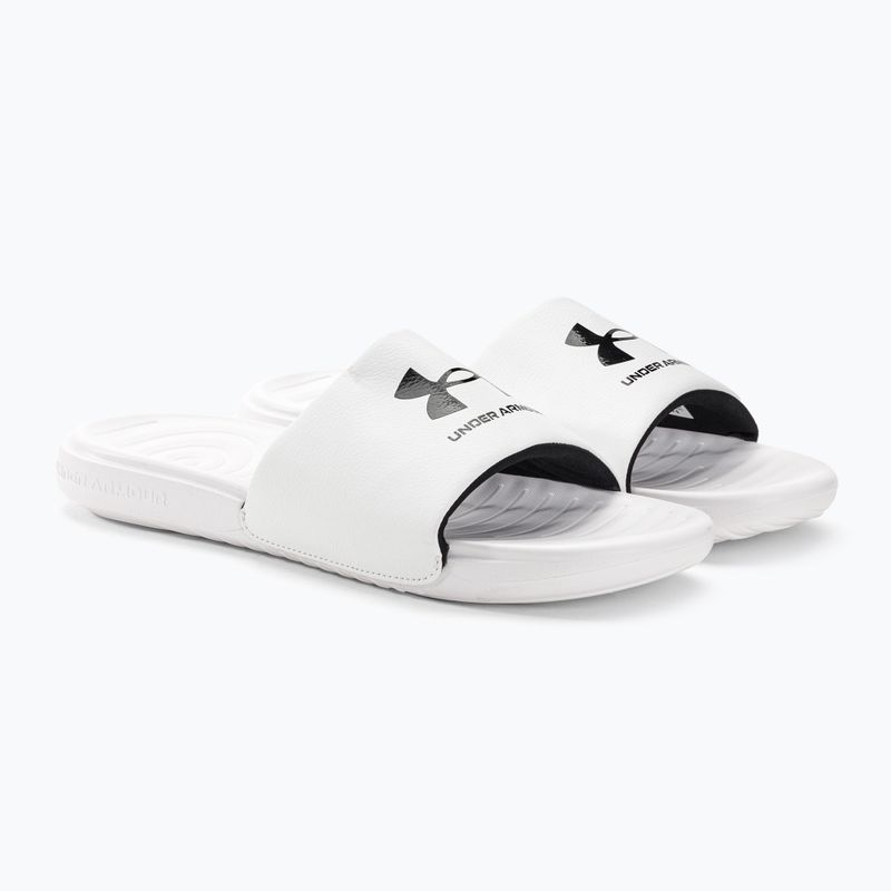 Under Armour Ansa Fix SL men's flip-flops white/white/black 4