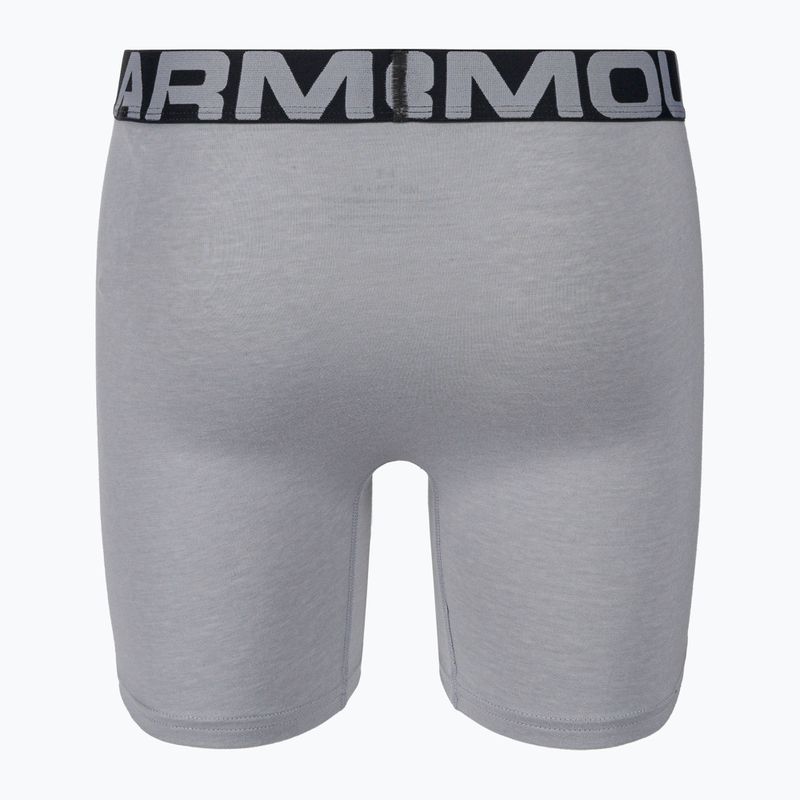 Under Armour men's Charged Cotton 6 in 3 Pack boxer shorts UAR-1363617011 3