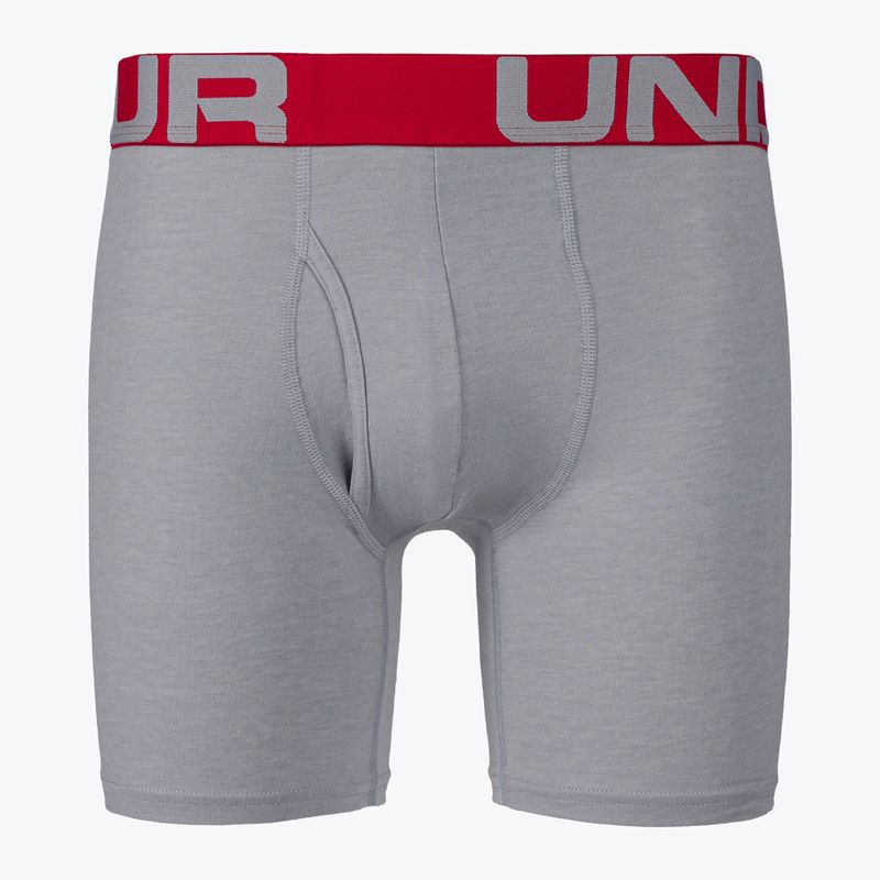 Under Armour men's Charged Cotton 6 in 3 Pack boxer shorts UAR-1363617011 4