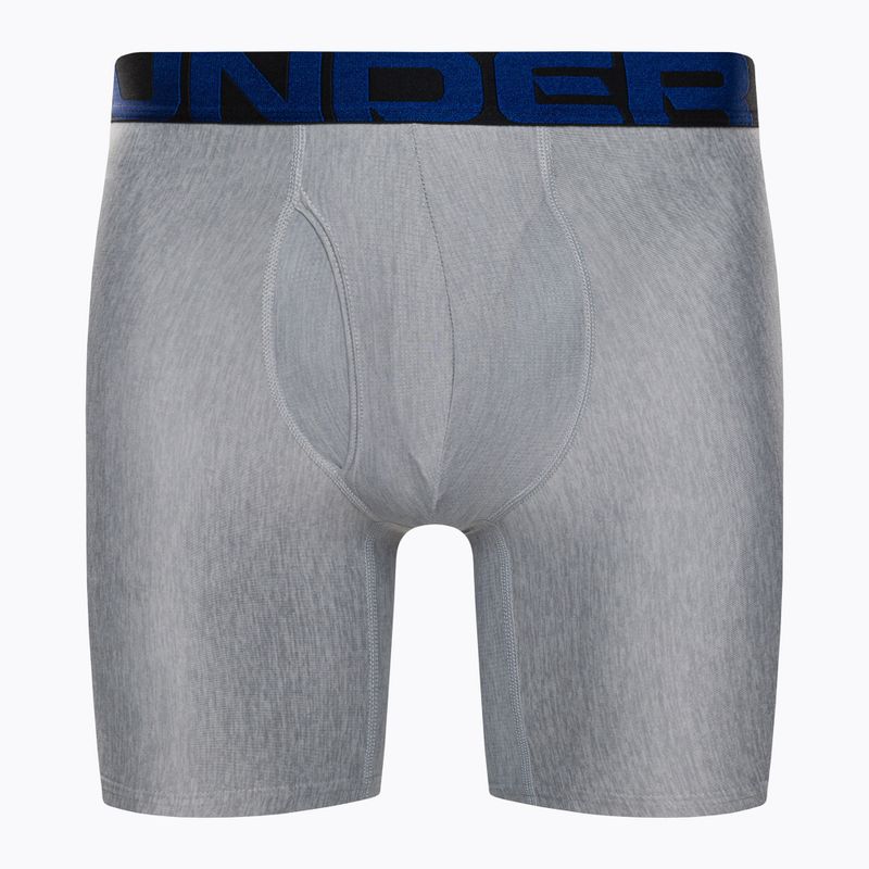 Under Armour men's boxer shorts Ua Tech 6In 2-Pack grey 1363619-408 2