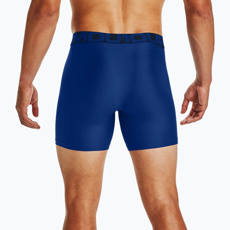 Under Armour Tech 6 in 2 Pack men's boxer shorts blue UAR-1363619400 7
